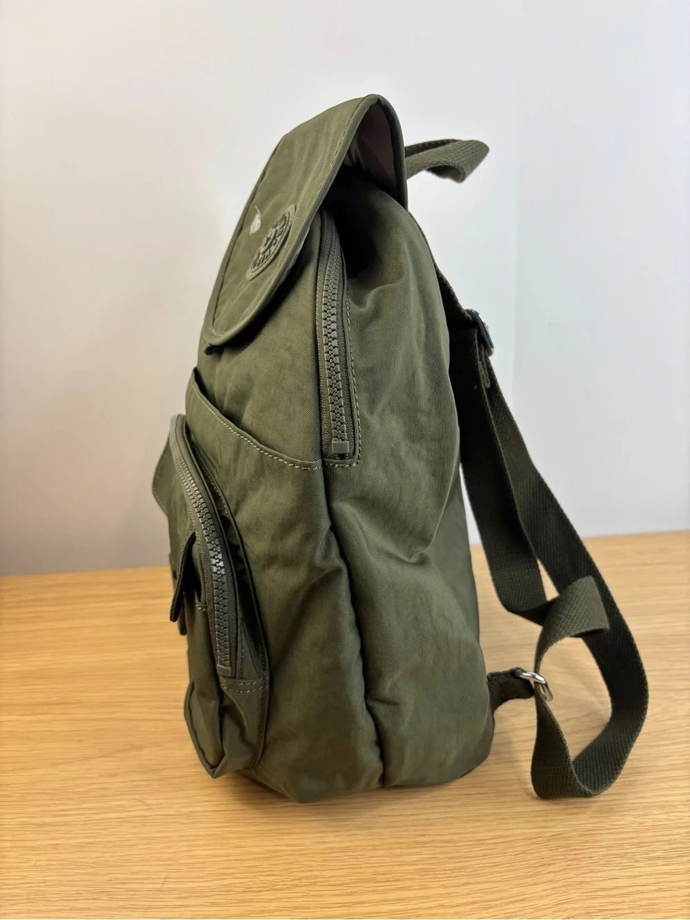 Kipling Queenie Small Backpack in the color Jaded Green Tonal NWOT‎